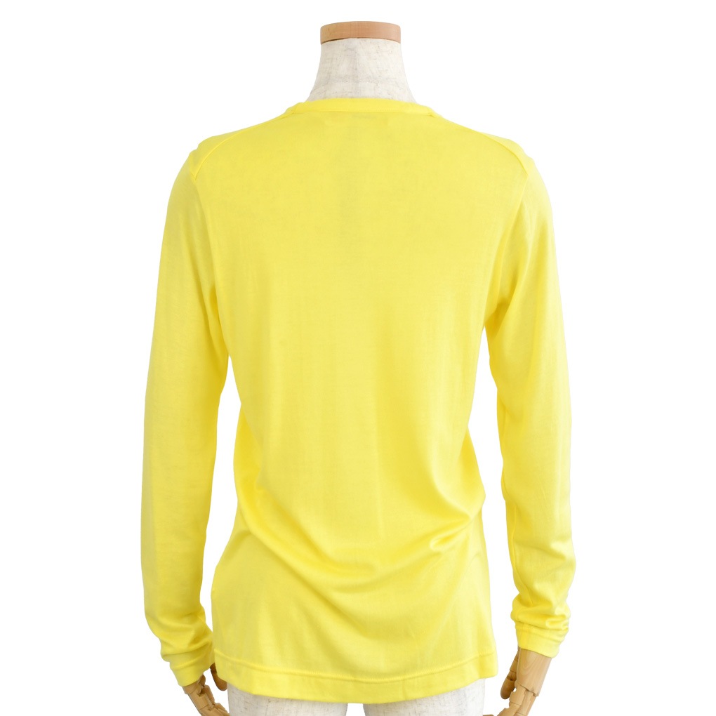 変り衿ぐり長袖Ｔ－天竺