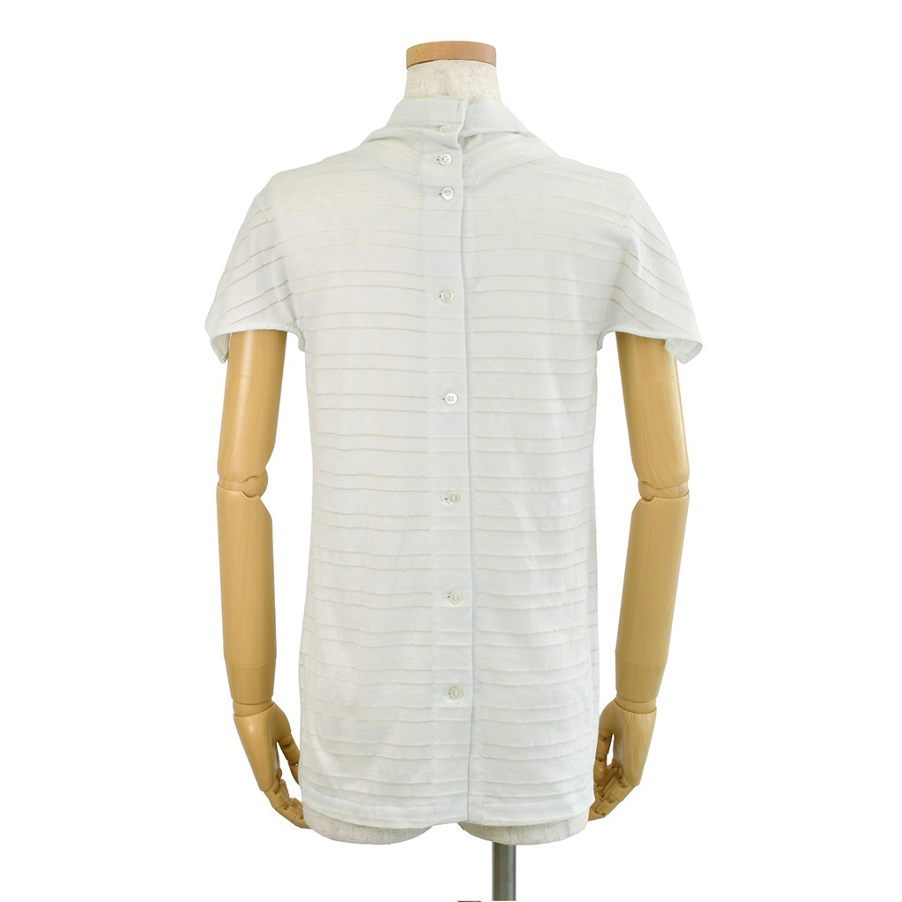 衿ぐりプリーツB-透かしボーダー