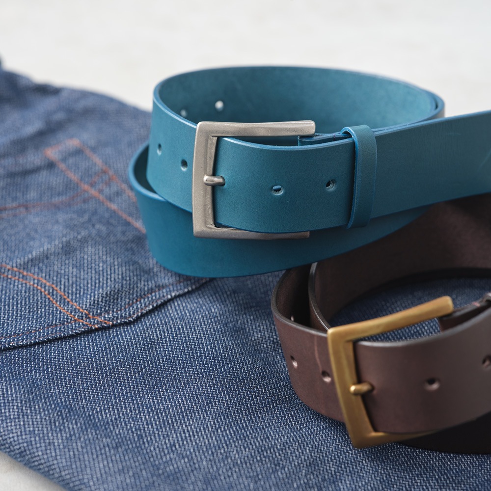 スクエアバックルベルト/ square buckle belt