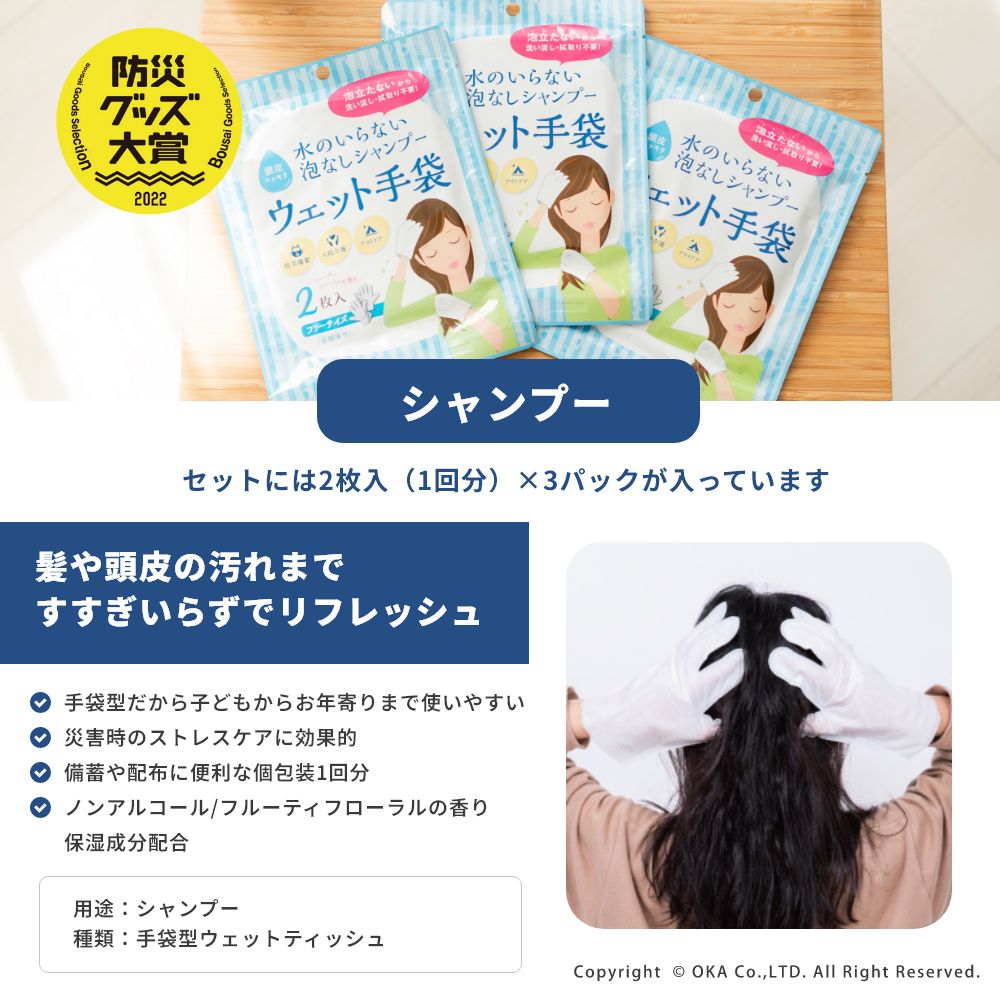 水のいらない 全身キレイセット （ 防災グッズ 防災セット 避難 断水