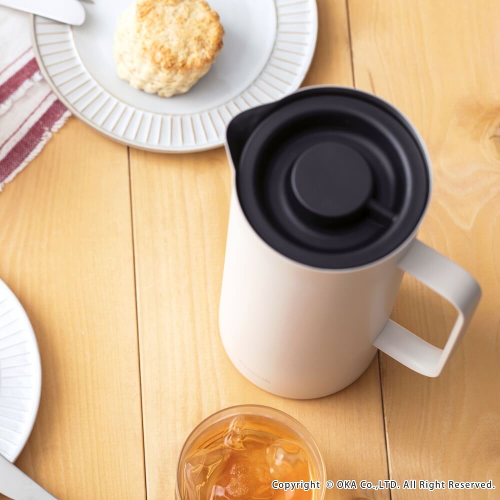 ステンレス製リビングポット （ ピーコック 魔法瓶 卓上ポット 保温