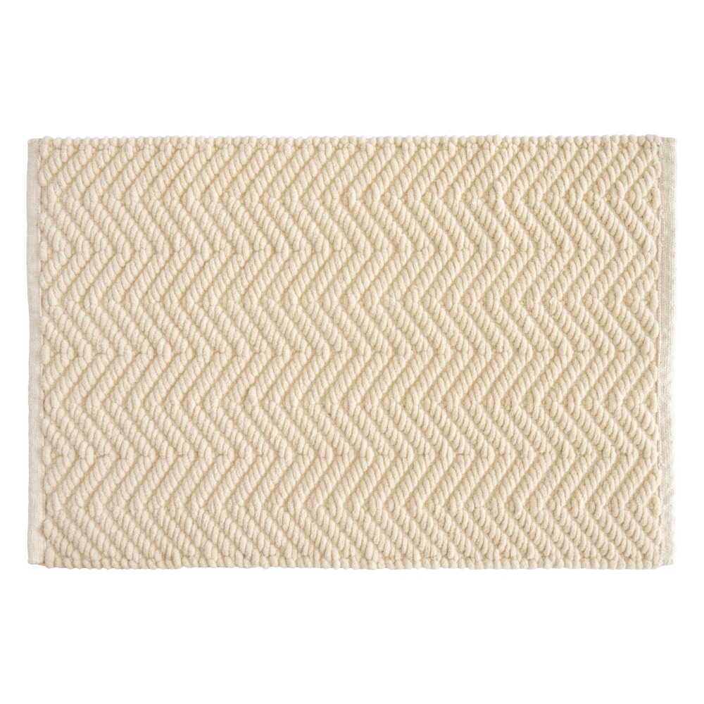 ポコモコウィーブ バスマット 約40×60cm （ 洗える 乾燥機 お風呂