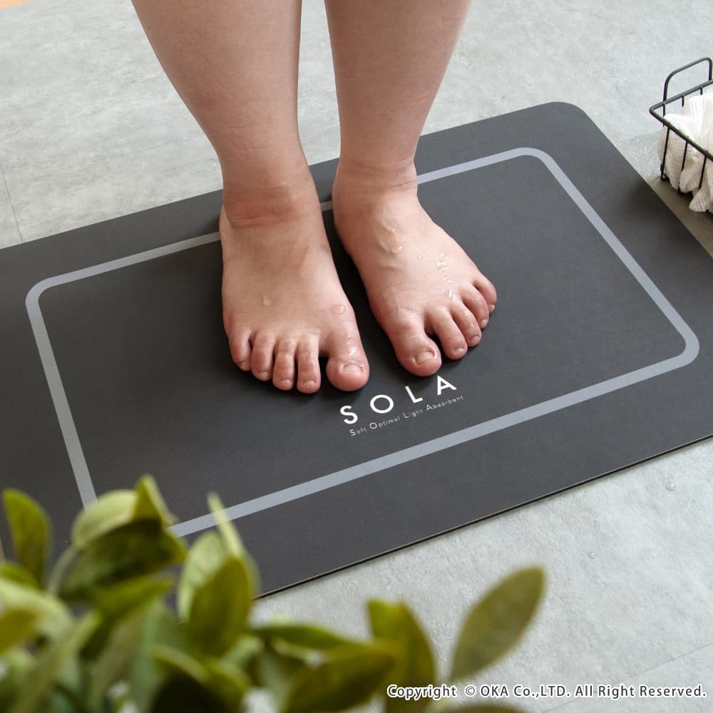 硅藻土バスルームソフトマット　約60cm×約40cm ブルー 硅藻土バスルームソフトマット 約60cm×約40cm ブルー 楽天市場】珪藻土