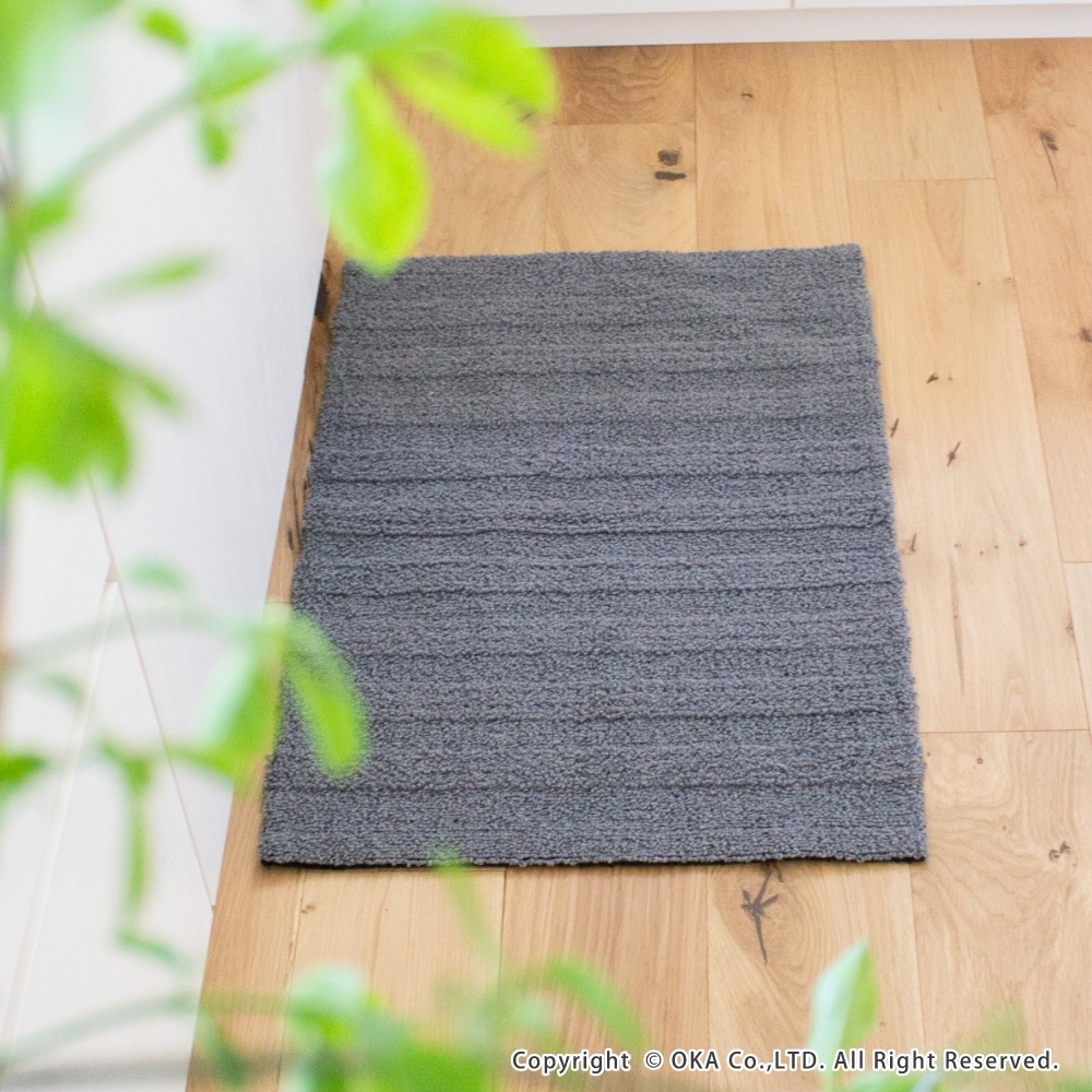 カララカ せんめんマット 約50cm×70cm （ 洗面マット ラグ 洗える 洗濯