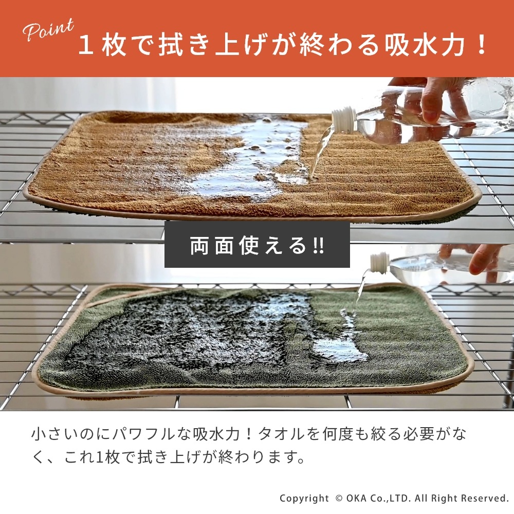 マッハクロス洗車クロス Lサイズ 約50cm×75cm （ 洗車タオル