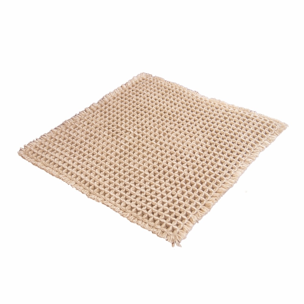 【12枚セット売り】大判サウナマット 業務用サウナマット 70x140cm サウナ用 ワッフル織りマット 約40cm×45cm （ サウナマット