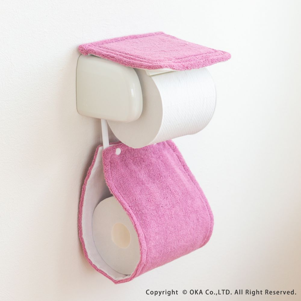 乾度良好Dナチュレ ペーパーホルダーカバー （ 洗える 紙巻器カバー