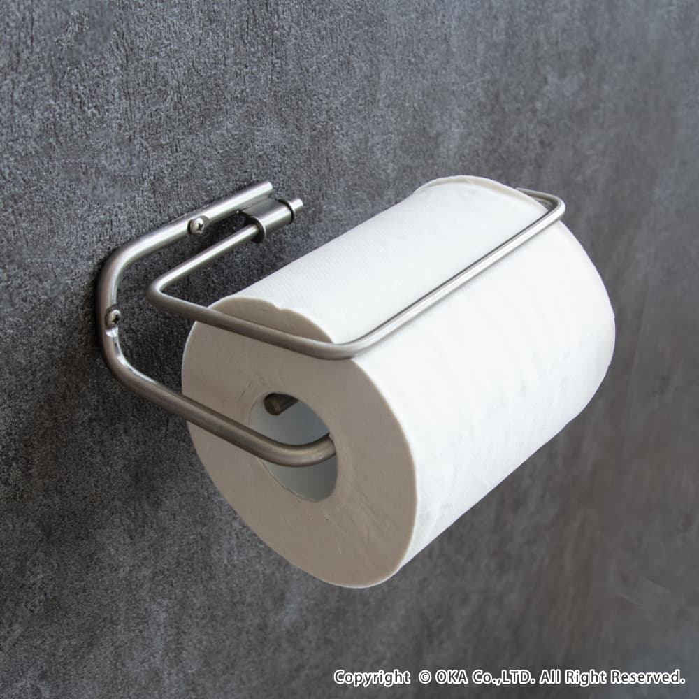 ren ステンレス トイレットペーパーホルダー （ ペーパーホルダー