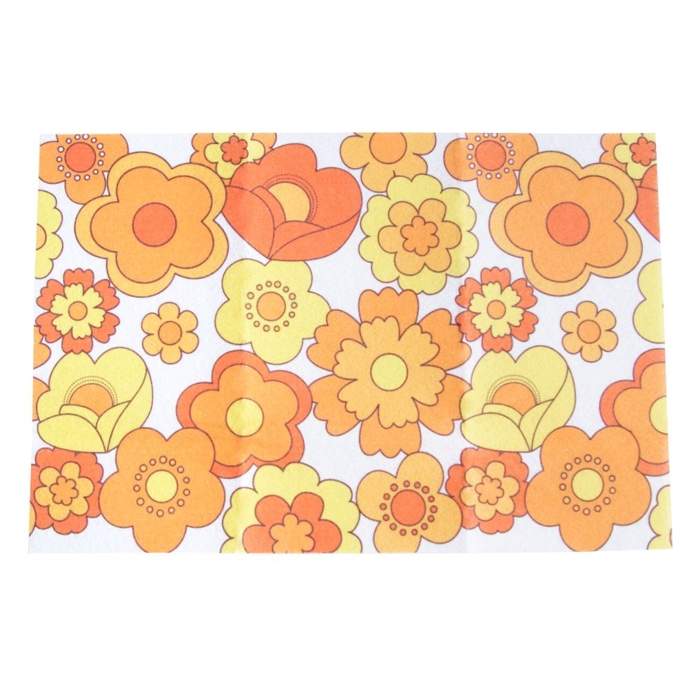 ルアンス 冷蔵庫シート 約30×45cm （ レトロ デザイン 昭和レトロ