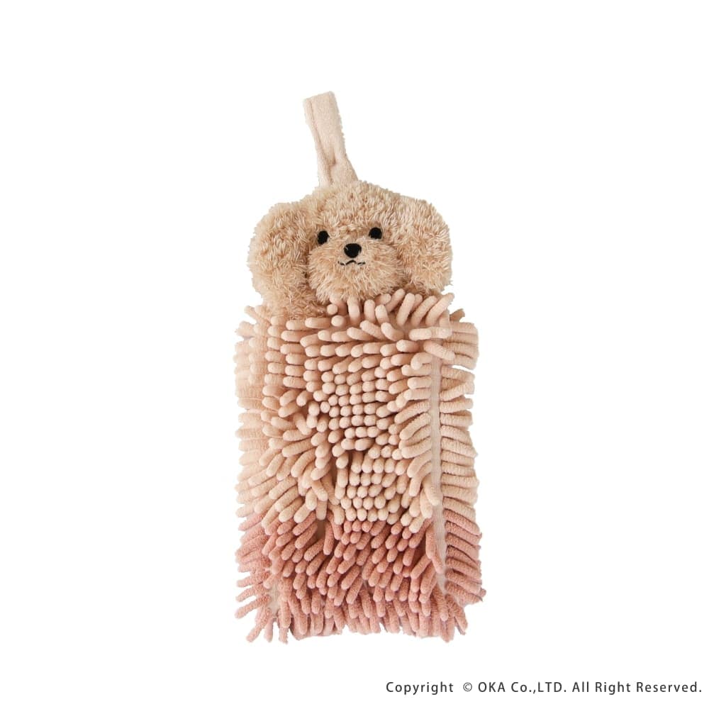 ファンディットアニマル モールタオル （ マスコット付 約13cm×36cm