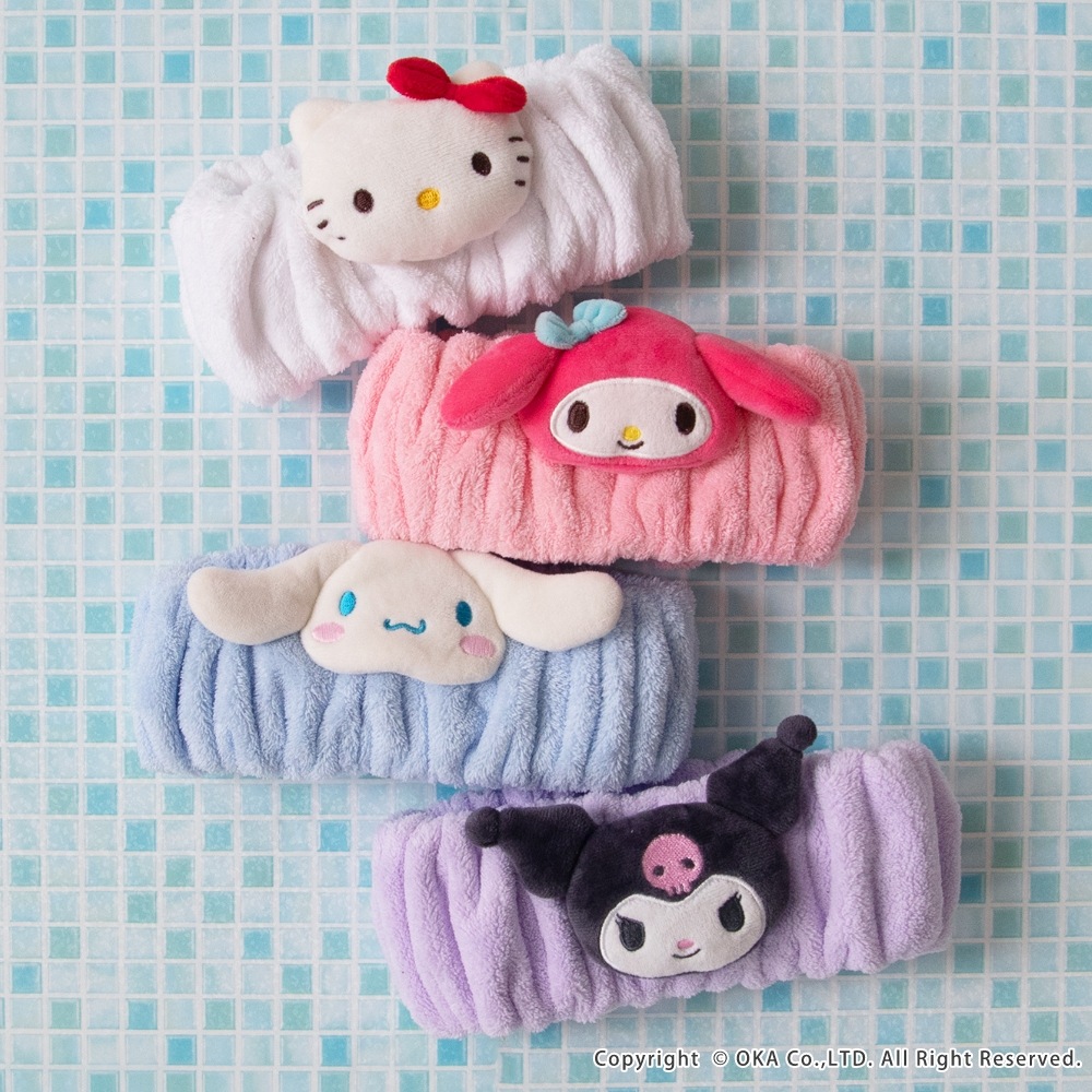 サンリオキャラクターズ ヘアバンド （ 髪留め 洗顔 メイク お風呂