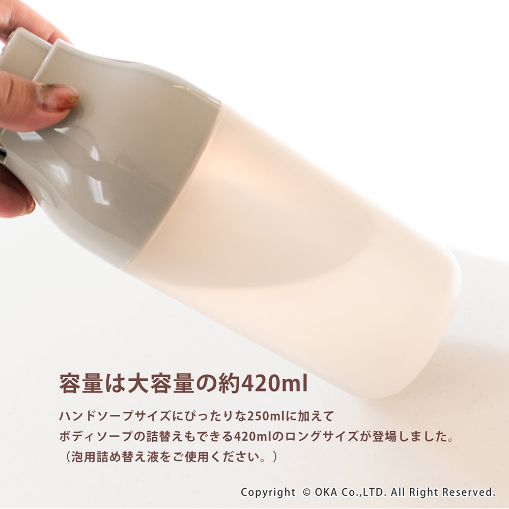 楽天市場】ディスペンサー 420ml プリスベイス PLYS base ウィル