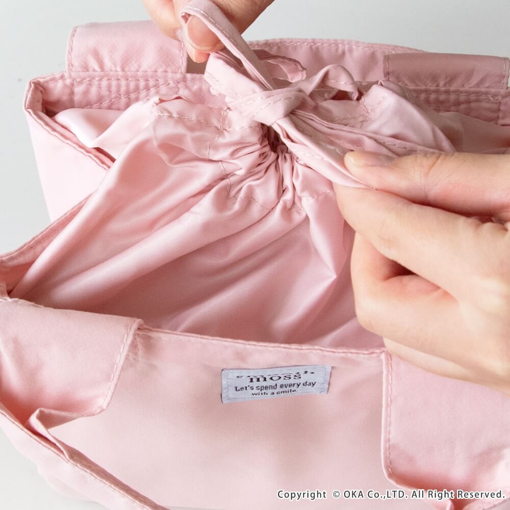 smooth moss ランチバッグ （ ランチトート お弁当袋 保温 保冷 撥水