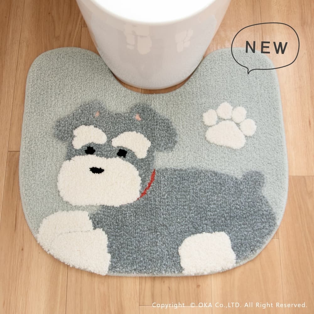 ファンディットアニマル トイレマット3点セット （ トイレマット+