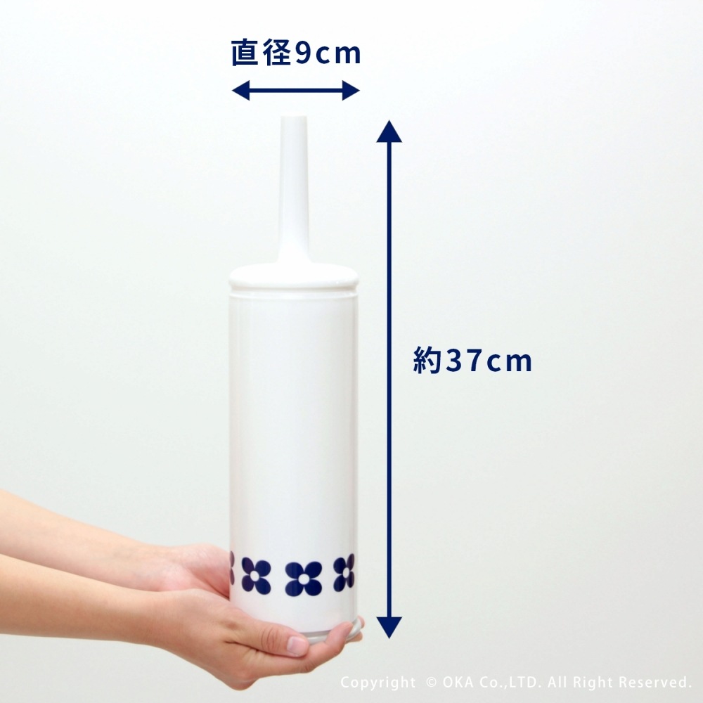 フルール トイレブラシ ケース付 （ 360℃ブラシ トイレ用品 ） 通販
