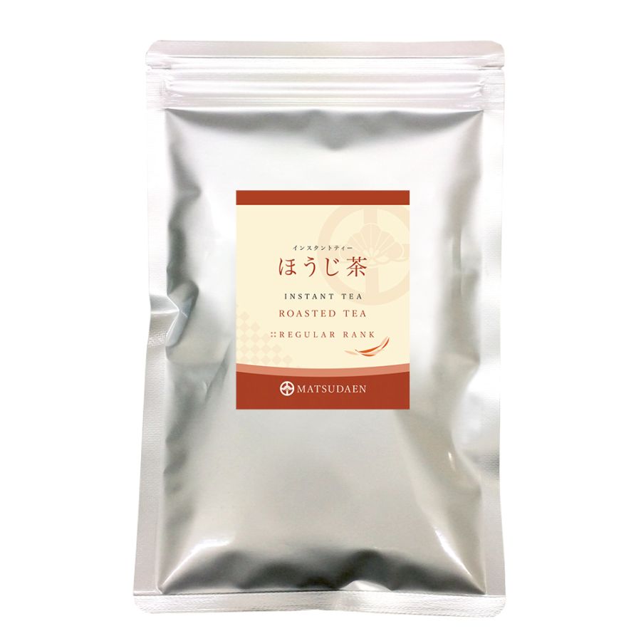 松田園（MATSUDAEN）インスタント ほうじ茶 粉末茶 パウダー茶 さっと溶ける 業務用 給茶機対応 国内産茶原料100％使用 国内生産 インスタント茶