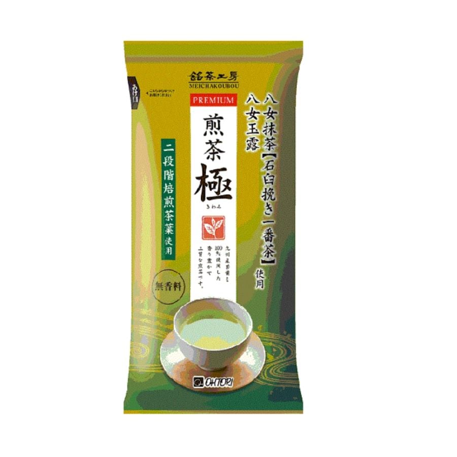 インスタント煎茶「銘茶工房 煎茶 極」60g袋×10 インスタント茶 粉末茶 業務用 給茶機用 八女抹茶使用
