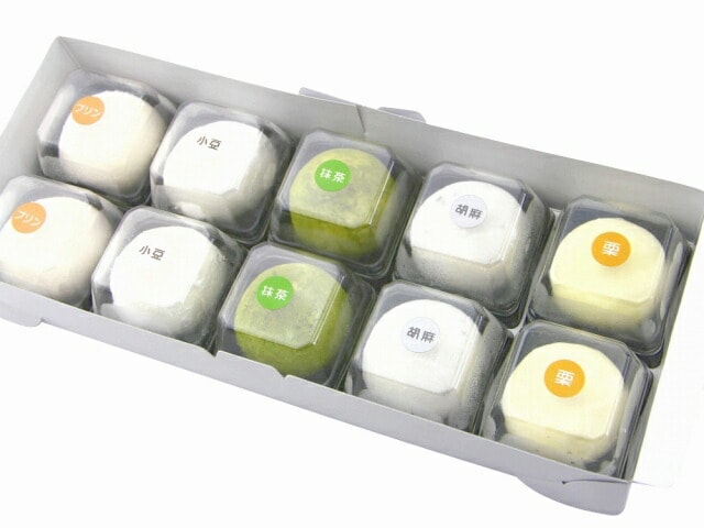 松田園(MATSUDAEN)抹茶クリーム大福 10個入セット スイーツ お菓子 和菓子 大福 抹茶大福