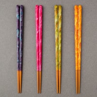 彩筆（全4色）22.5cm　食洗対応箸　