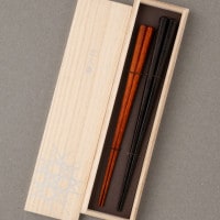 正八箸 黒檀・サティーネ 八角 ペア