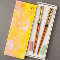 結晶　木漏れ日　春・夏　ペア箸置付