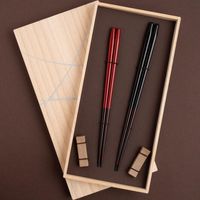 六角竹乃箸 朱 | お箸の専門店 【箸蔵まつかん】のギフト通販ショップ