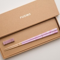 FUSION cream グレープ 箸置付　オリジナルギフト箱付 食洗機対応