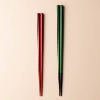 漆五角 箸先本乾漆