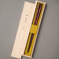 若狭塗箸 汐星｜海に映る星と月の淡い美しさ｜23.5cm 食洗機対応