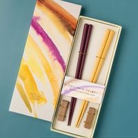 NATURAL COLORS｜食洗機で洗える｜ペアギフトセット パープルハート・イエローハート