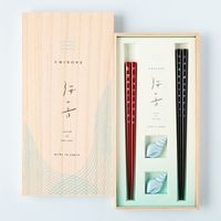 海の音 貝牡丹ペア　落雁貝箸置付