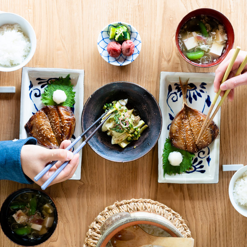 HASHIKURA SEASON01 夕暮色 YUGUREIRO 八角 箸置付 ギフト箱付