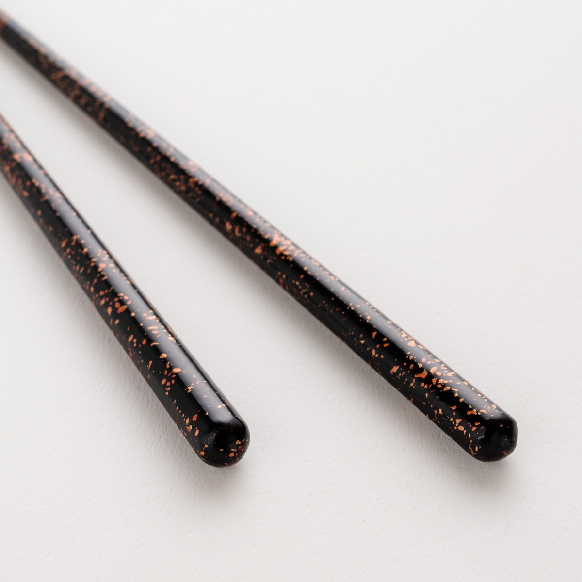 食洗漆八角金彩 ペア 砂岩箸置付 ギフト箱付