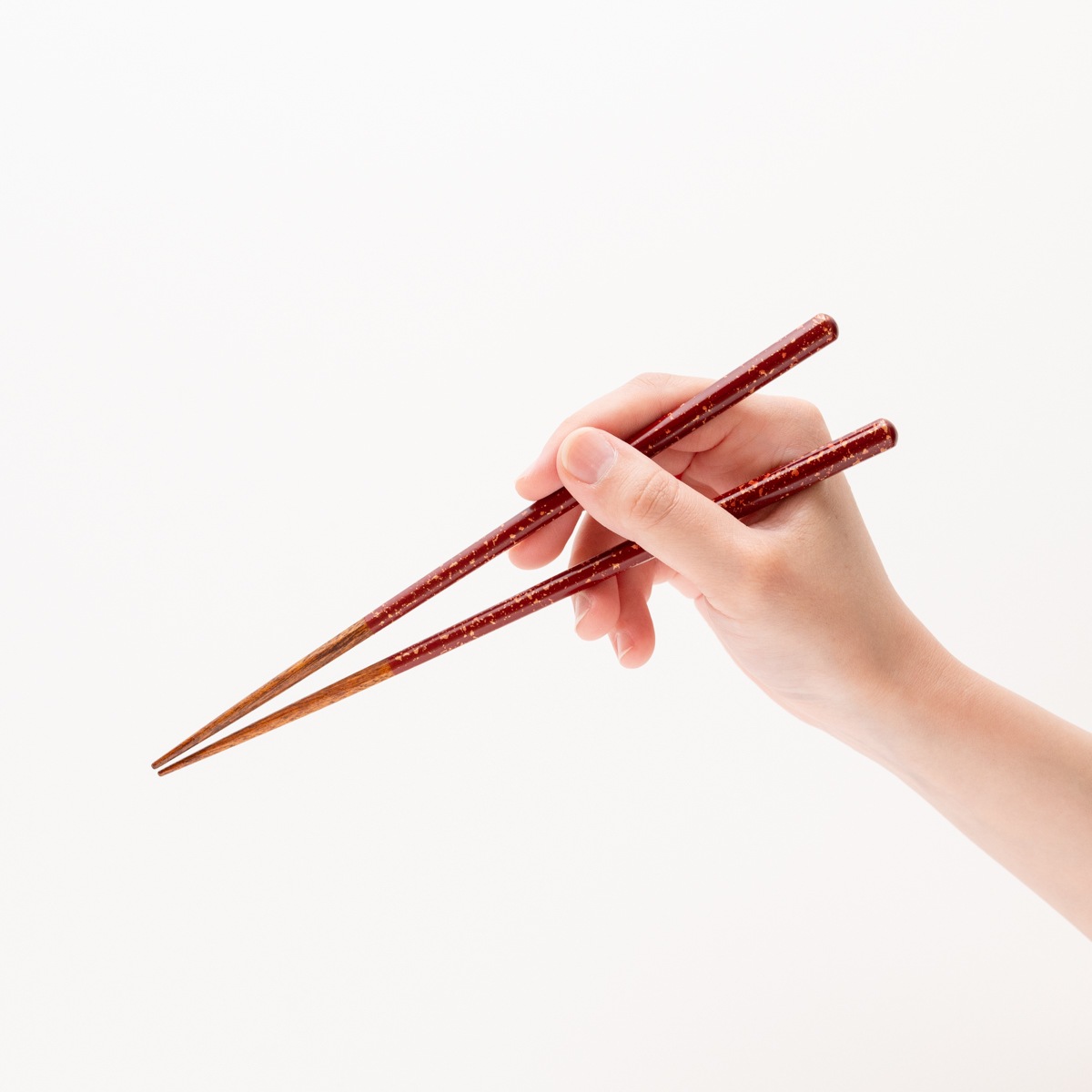 食洗漆八角金彩 ペア 砂岩箸置付 ギフト箱付