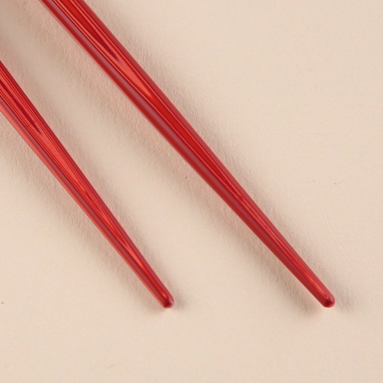 Sabi 堆朱 火 22.5cm 砂岩箸置付 ギフト箱付