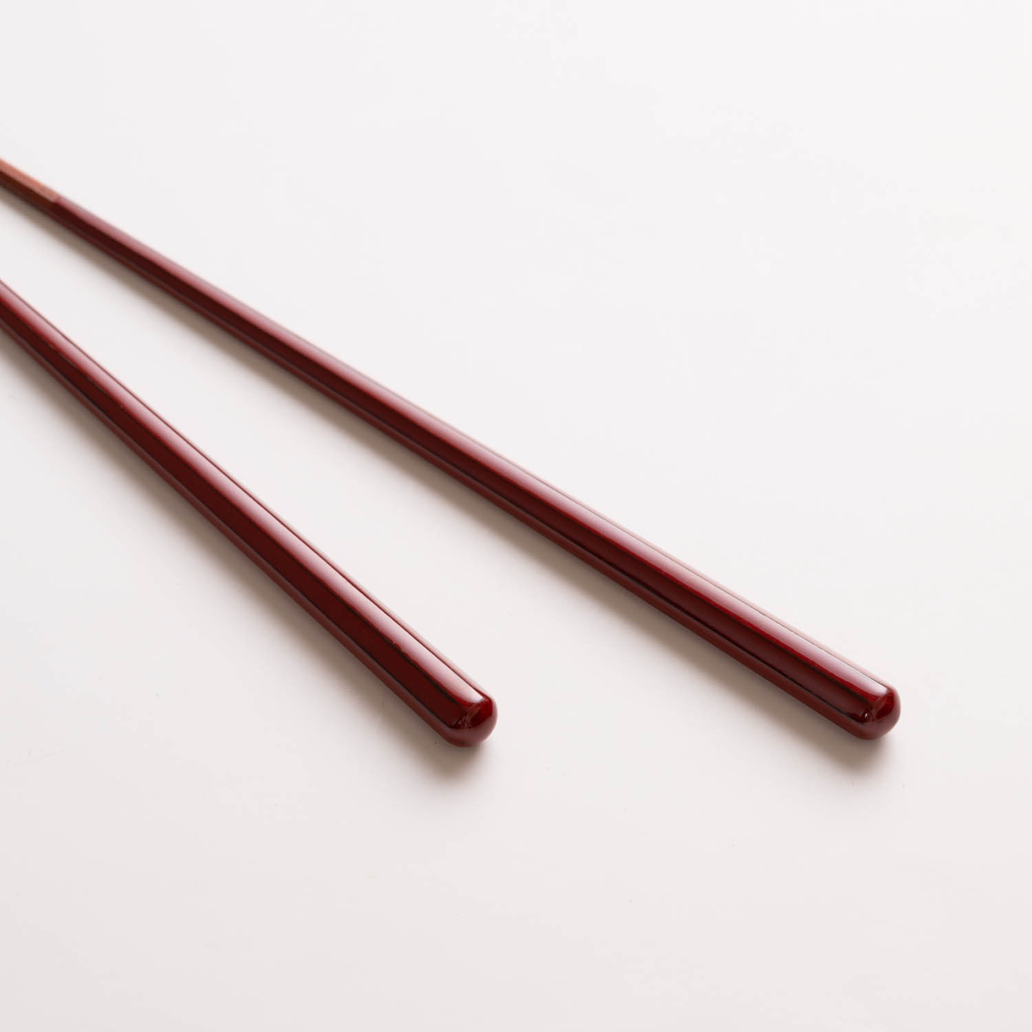 漆塗分正八箸｜越前漆器の美しさと唐木の持ち心地｜黒檀/サティーネ 八角 23.5cm/22cm