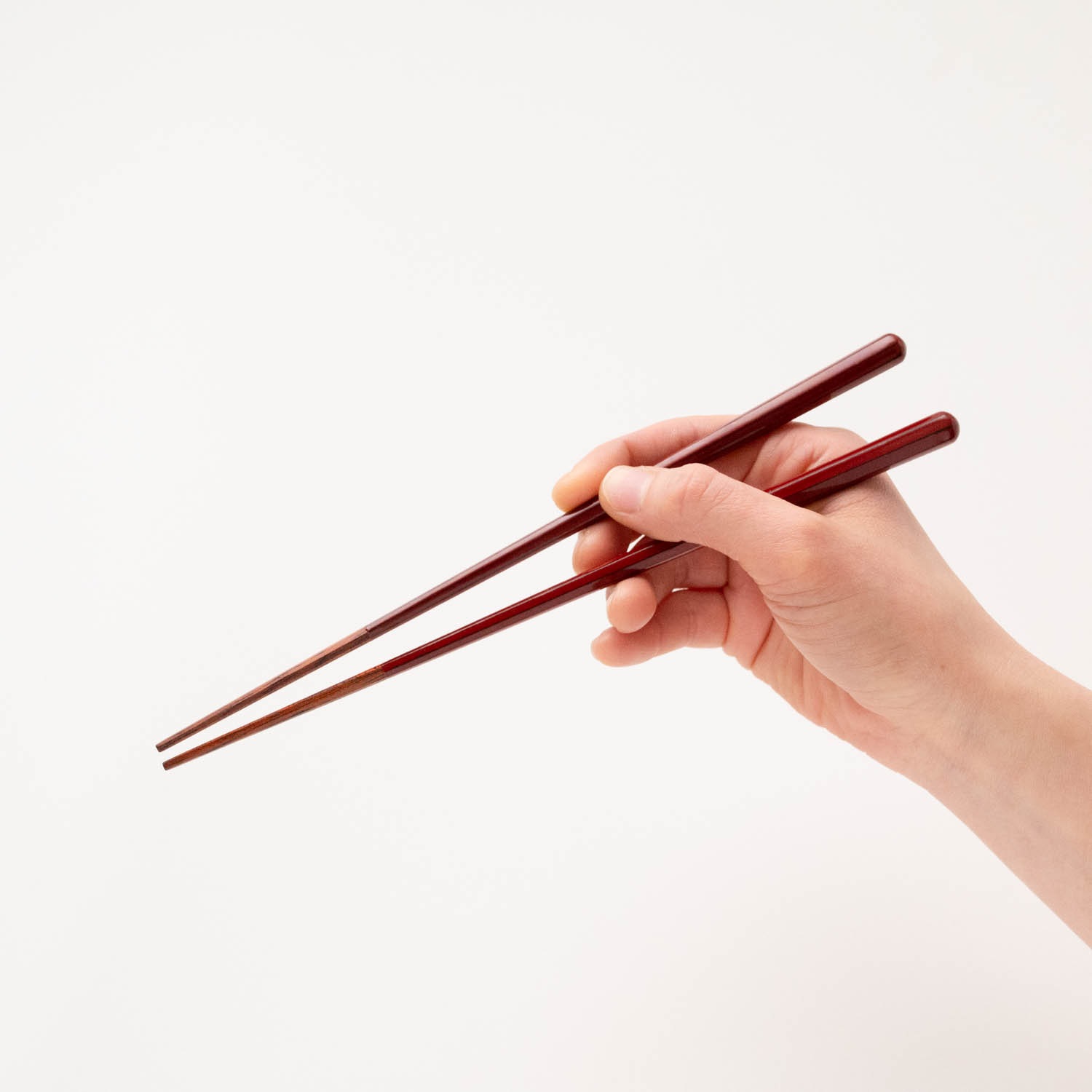 漆塗分正八箸｜越前漆器の美しさと唐木の持ち心地｜黒檀/サティーネ 八角 23.5cm/22cm