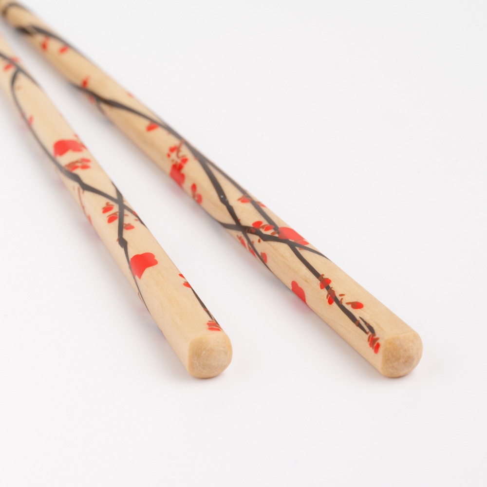 Rimpa 梅×松柄 |食事の時間を芸術のワンシーンにする箸と箸置|ペアギフトセット