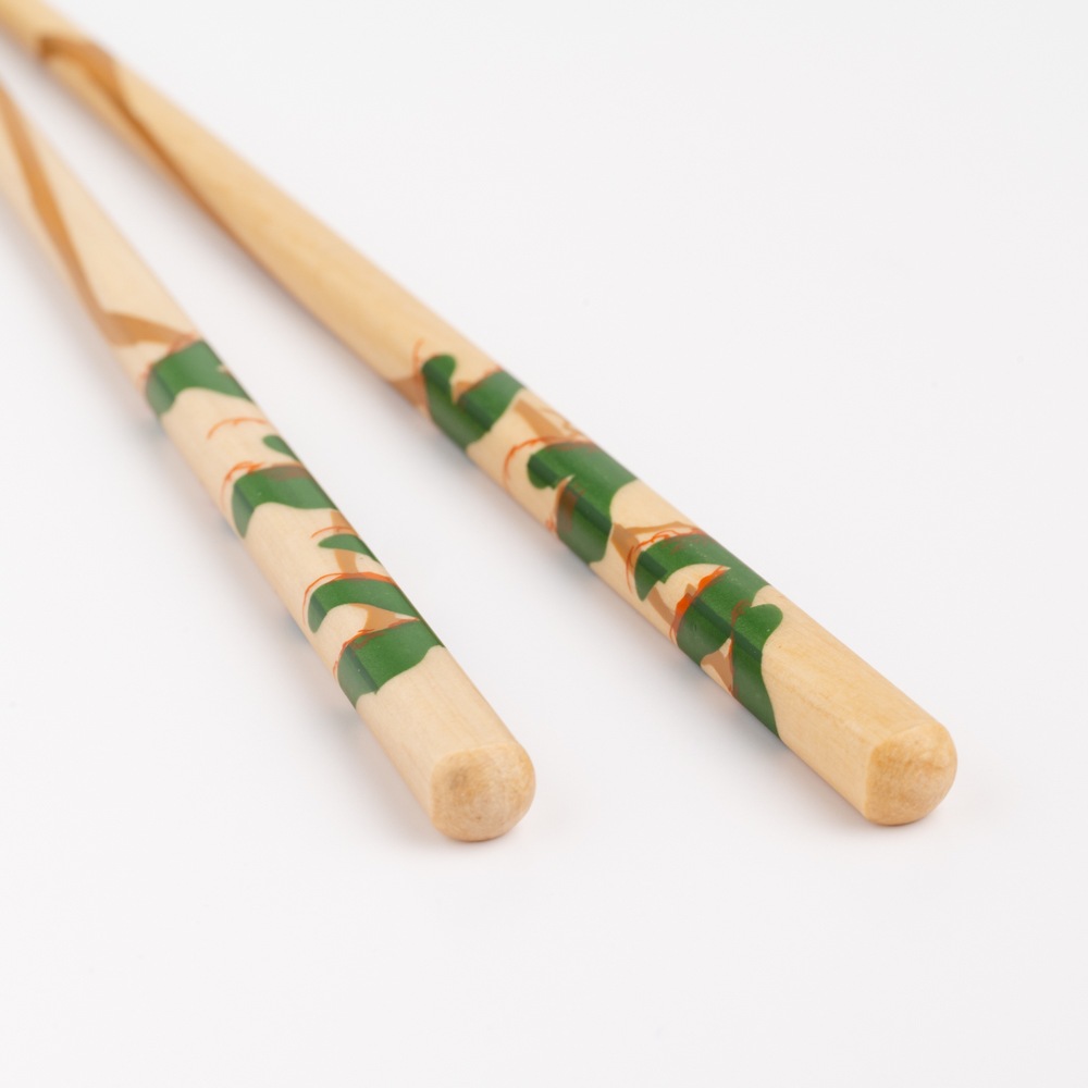 Rimpa 梅×松柄 |食事の時間を芸術のワンシーンにする箸と箸置|ペアギフトセット