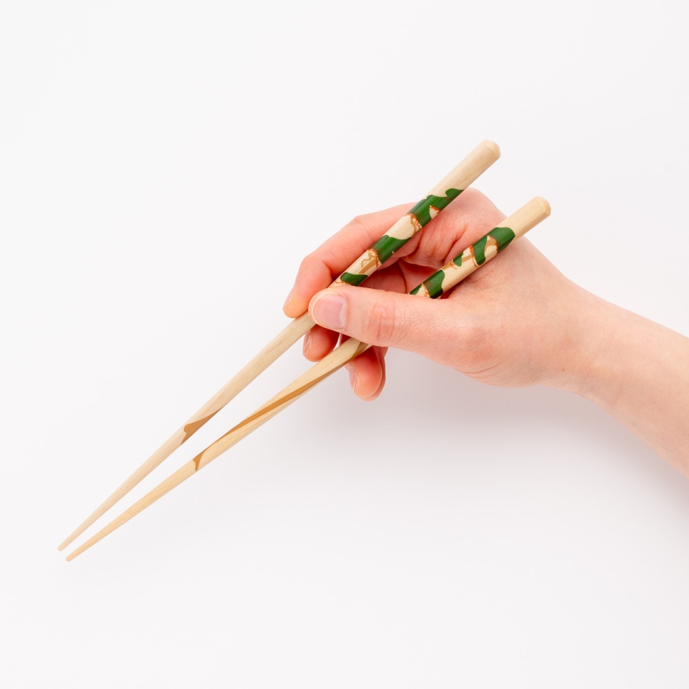 Rimpa 梅×松柄 ｜食事の時間を芸術のワンシーンにする箸と箸置｜ペア