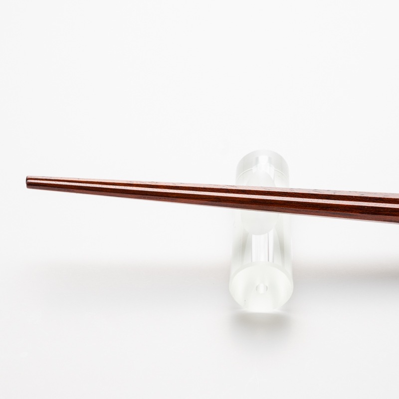 正八箸 黒檀・サティーネ 八角 ペア