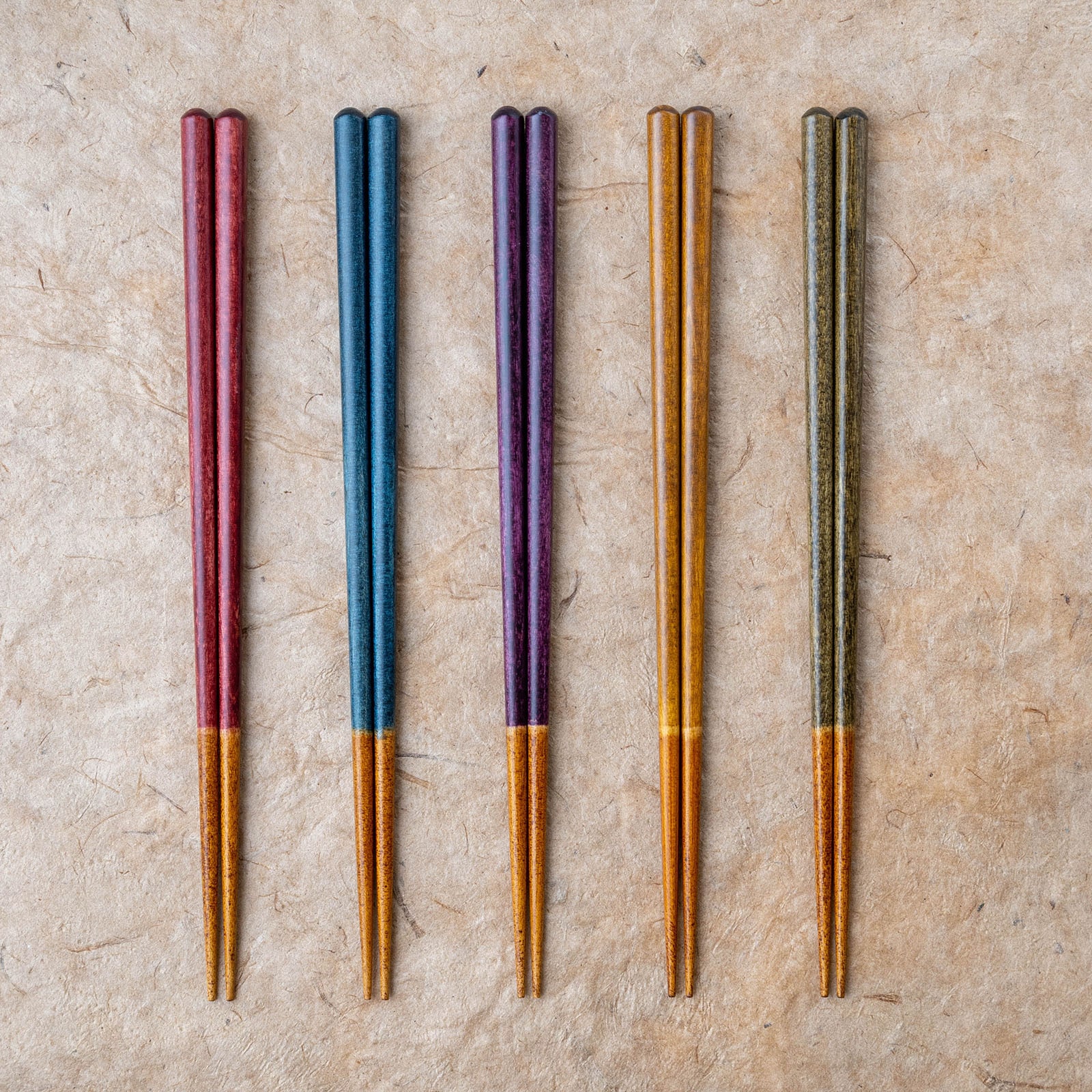 23cm 木製お箸 草木染の箸 23cm 食洗対応箸 | お箸の専門店 【箸蔵まつかん】のギフト