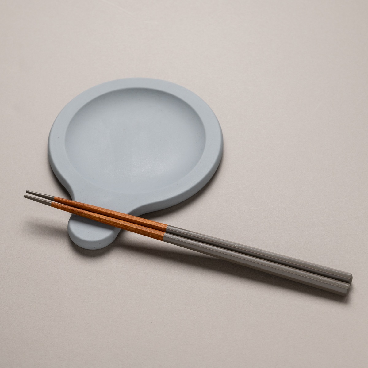 sarahashi double set｜毎日の食卓から未来を思う｜white x gray
