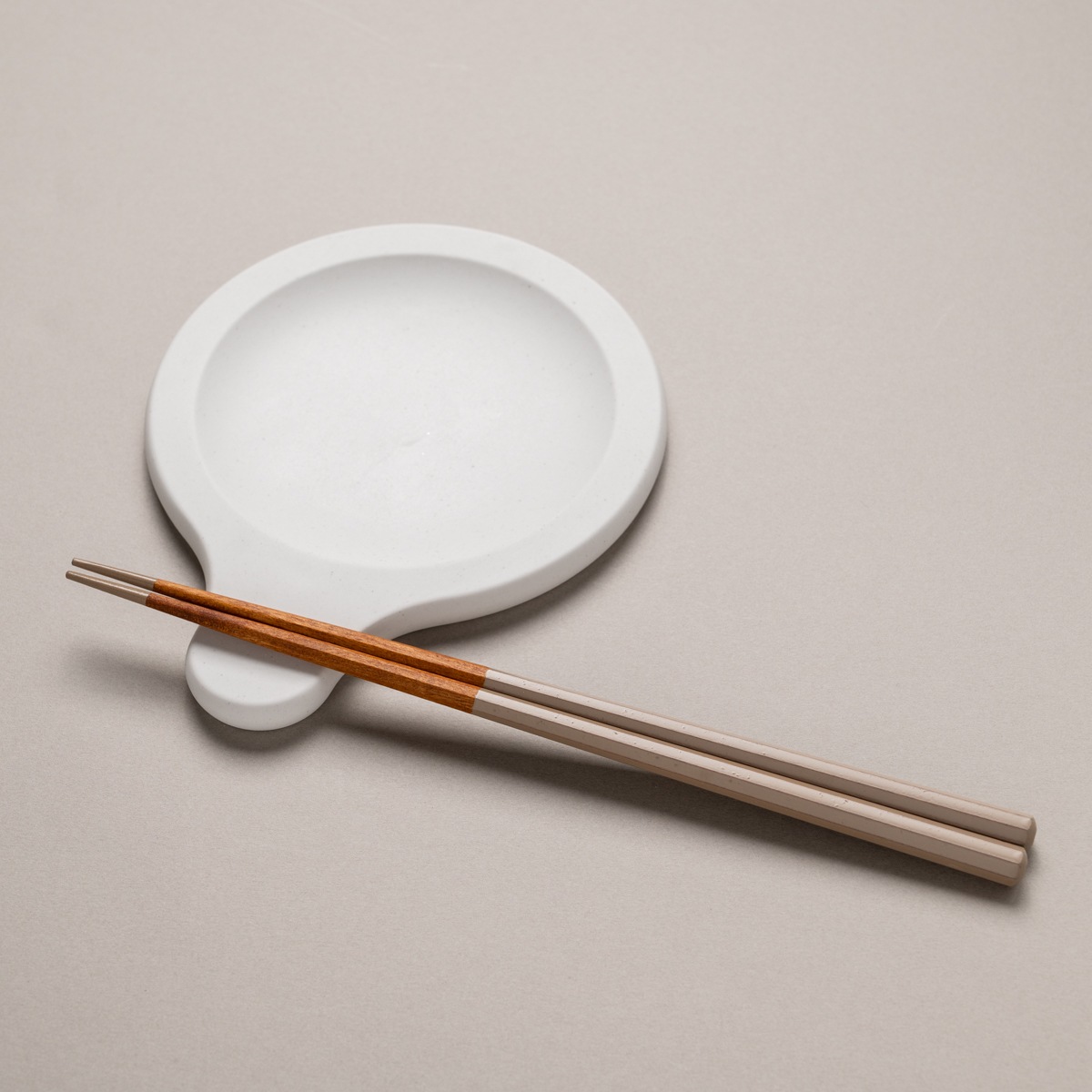 sarahashi double set｜毎日の食卓から未来を思う｜white x gray