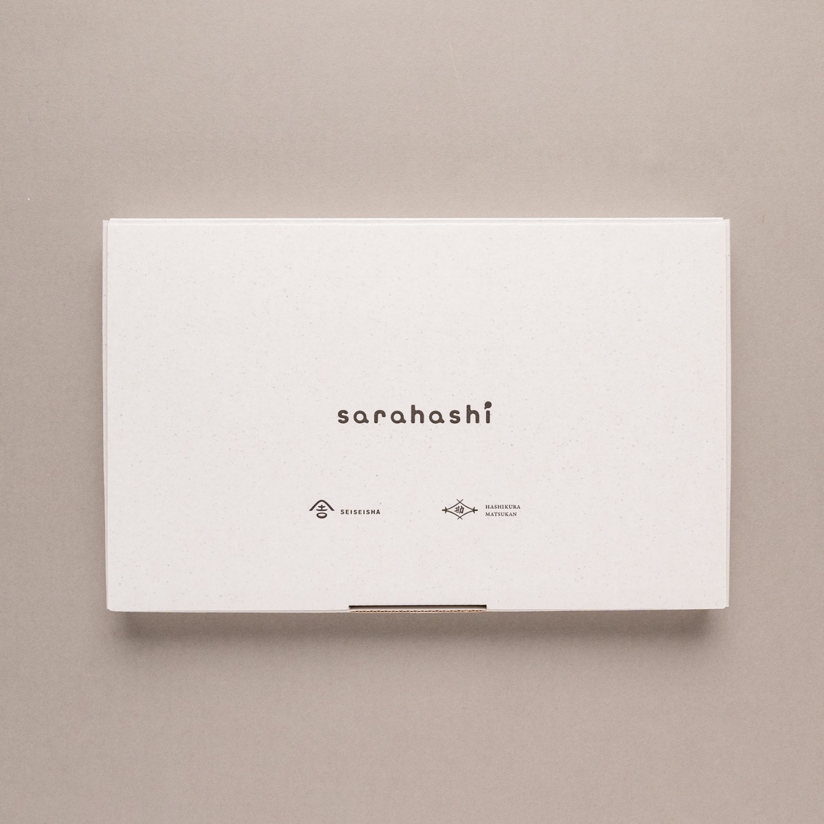 sarahashi double set｜毎日の食卓から未来を思う｜white x gray