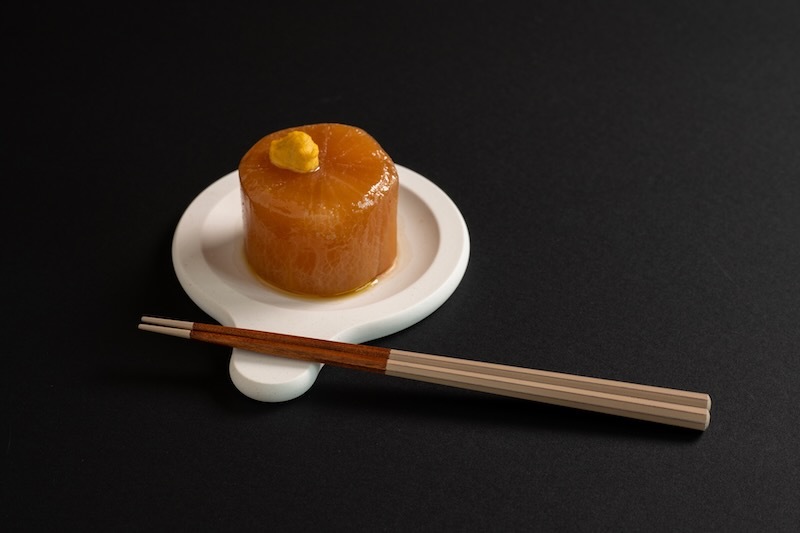 sarahashi double set｜毎日の食卓から未来を思う｜white x gray