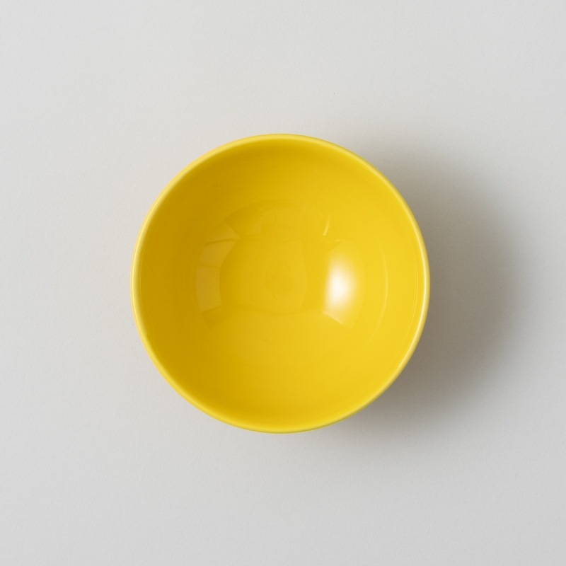 もぐもぐごっくん　ごはん茶碗　マスタード