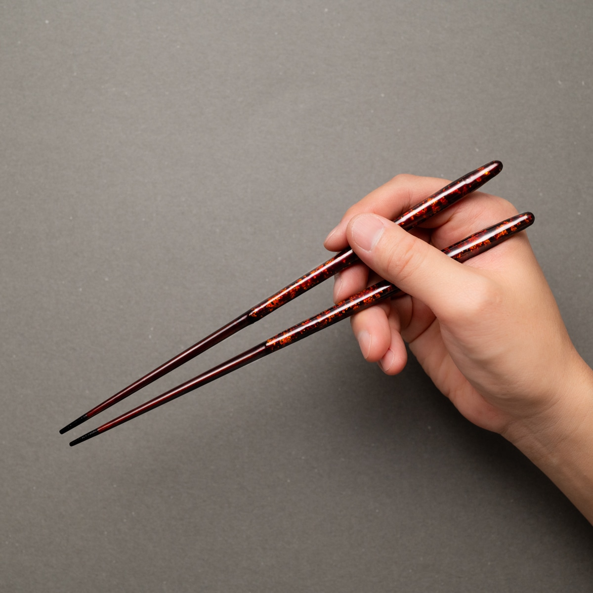 若狭塗箸 汐星|海に映る星と月の淡い美しさ|23.5cm 食洗機対応