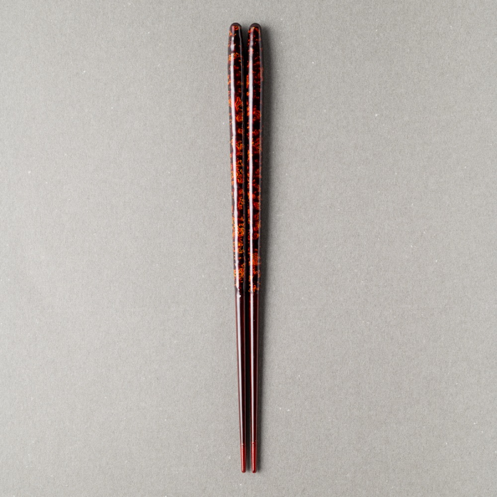 若狭塗箸 汐星|海に映る星と月の淡い美しさ|22cm 食洗機対応