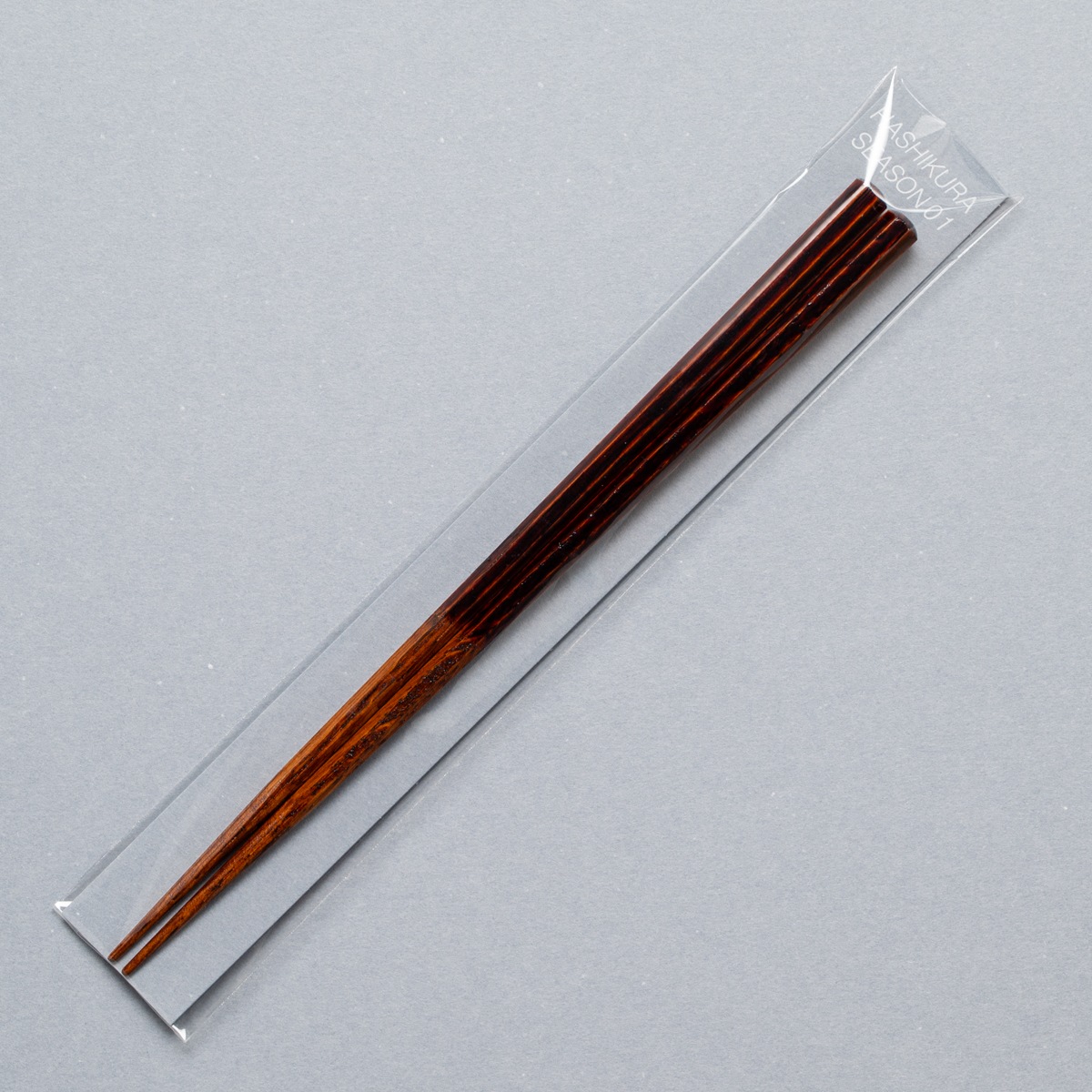 HASHIKURA SEASON 01 漆色  22.5cm　大人用　食洗対応箸　